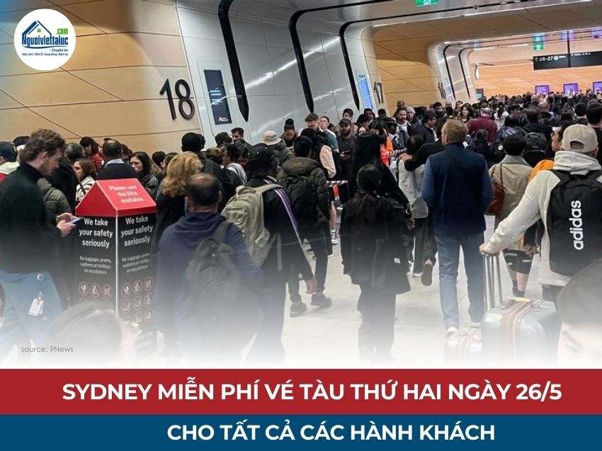 Sydney Trains miễn phí vé tàu ngày 26/5 sau sự cố kỹ thuật nghiêm trọng